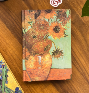 Van Gogh Sunflower Art Notebook - A5