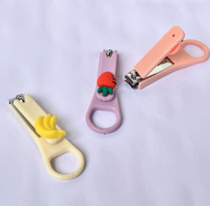 Kawaii Keychain With Nail Cutter