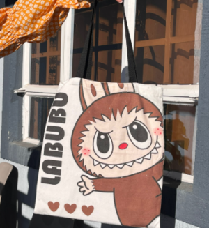 Labubu Canvas Totebag