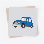 Vintage Car Card