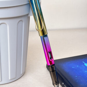 Iridescent Pencil with Rubber
