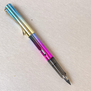 Iridescent Pencil with Rubber