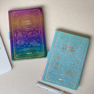 Lunar Dreams Iridiscent Hardcover Notebook